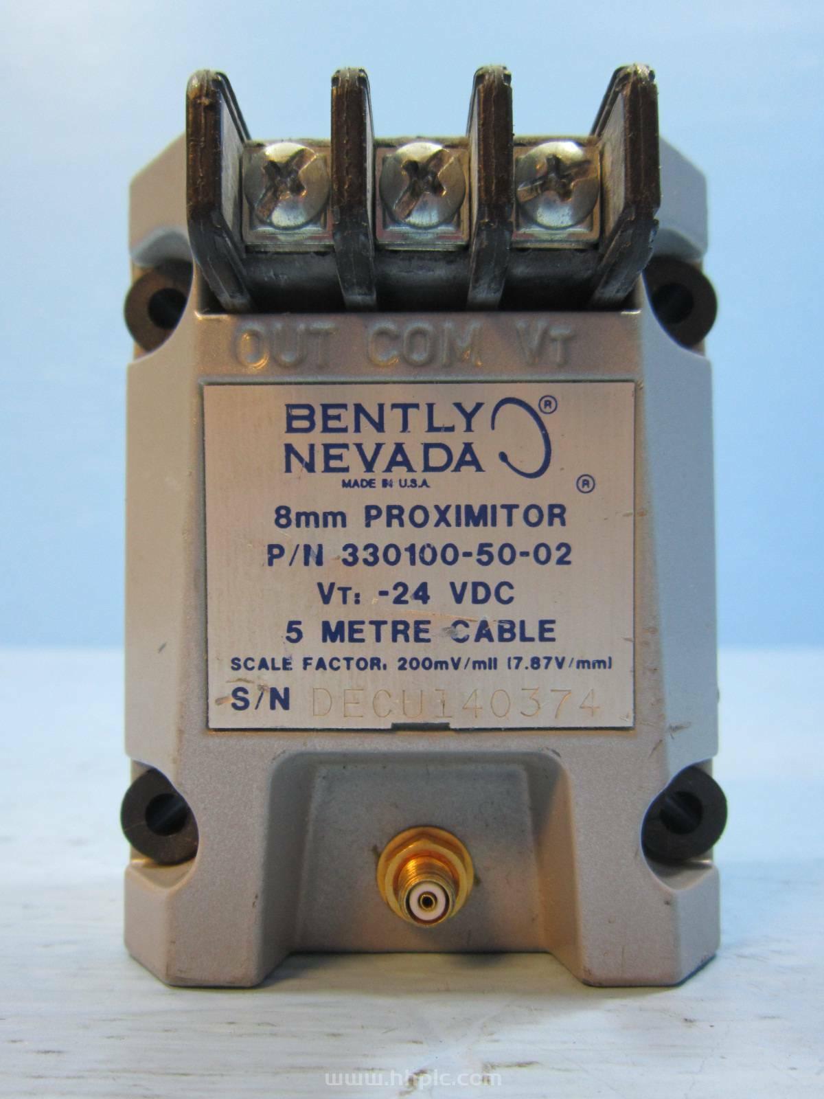 330100-50-02 BENTLY NEVADA  本特利 3300系统 前置器传感器  原装未拆封全新 进口现货 货源稳定 免运费 全球运输 