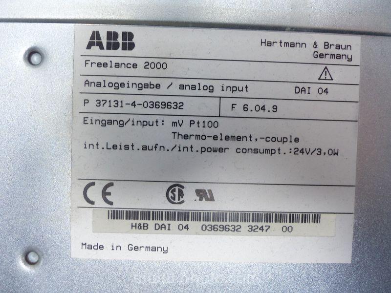 DAI04  ABB  数字模拟输入 (DAI) 模块现货  库存件当天发 海外原厂直采 12个月保修 免运费