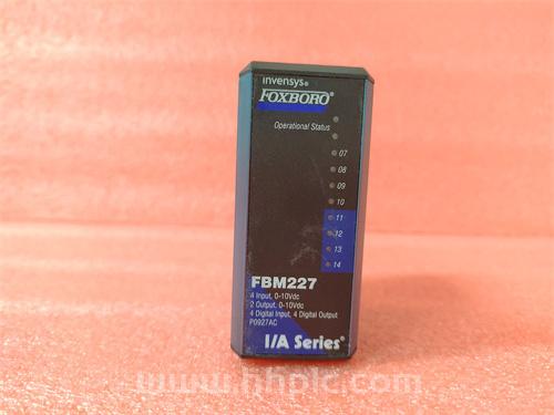 FOXBORO FBM227 P0927AC模块 进口原装 全新现货 未拆封 