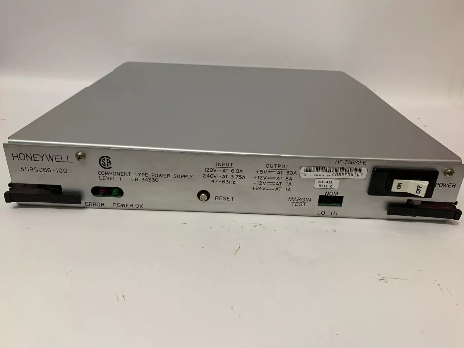 HONEYWELL 霍尼韦尔 51195066-100 电源供应器