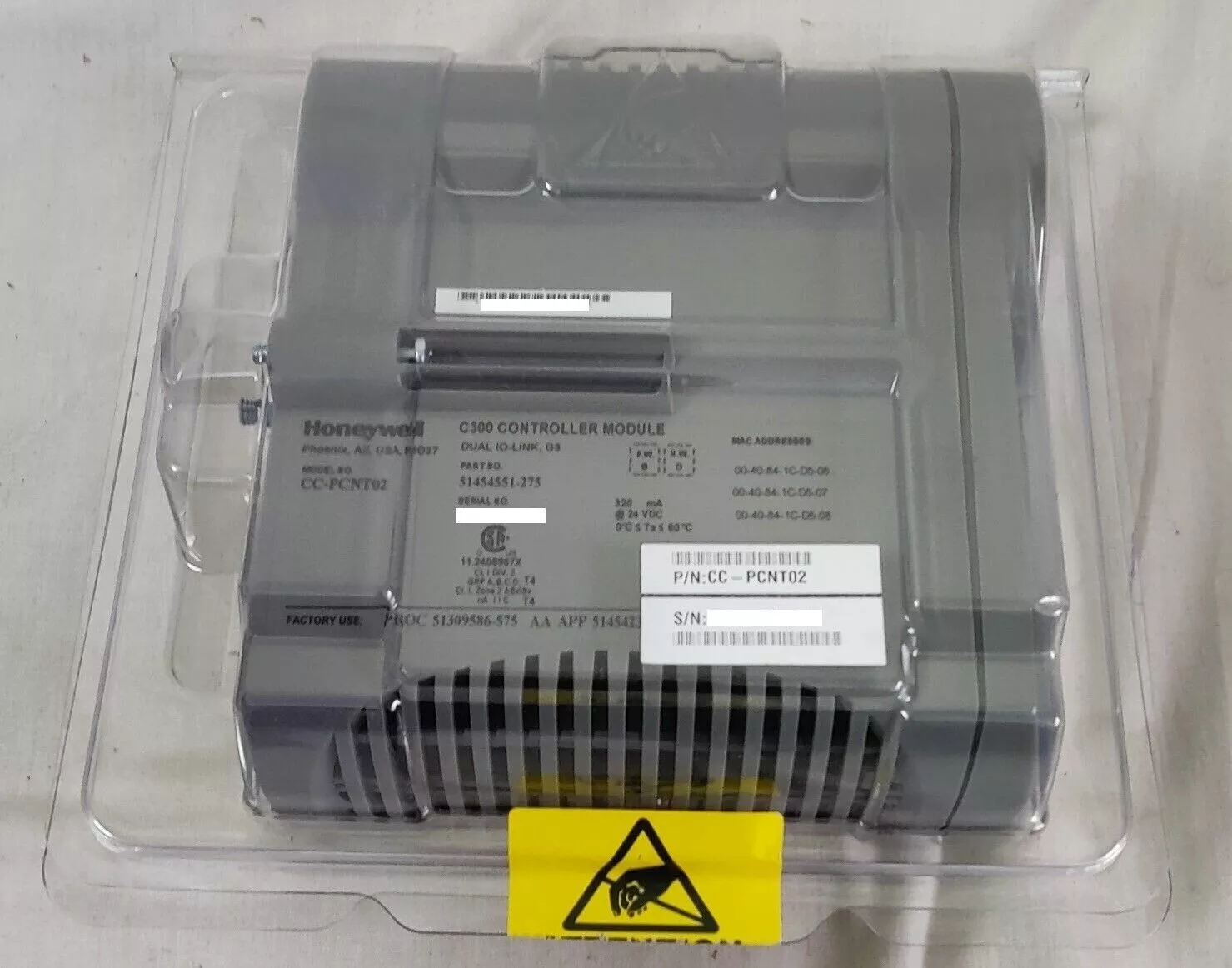 HONEYWELL 霍尼韦尔CC-PCNT02 控制器模块