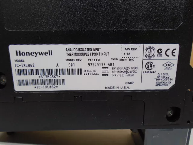 HONEYWELL 霍尼韦尔 TC-IXL061 通用数字输入模块