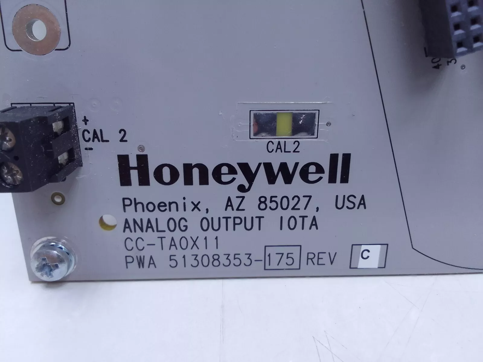 HONEYWELL 霍尼韦尔 CC-TAOX11 51308353-175 模拟输出模块