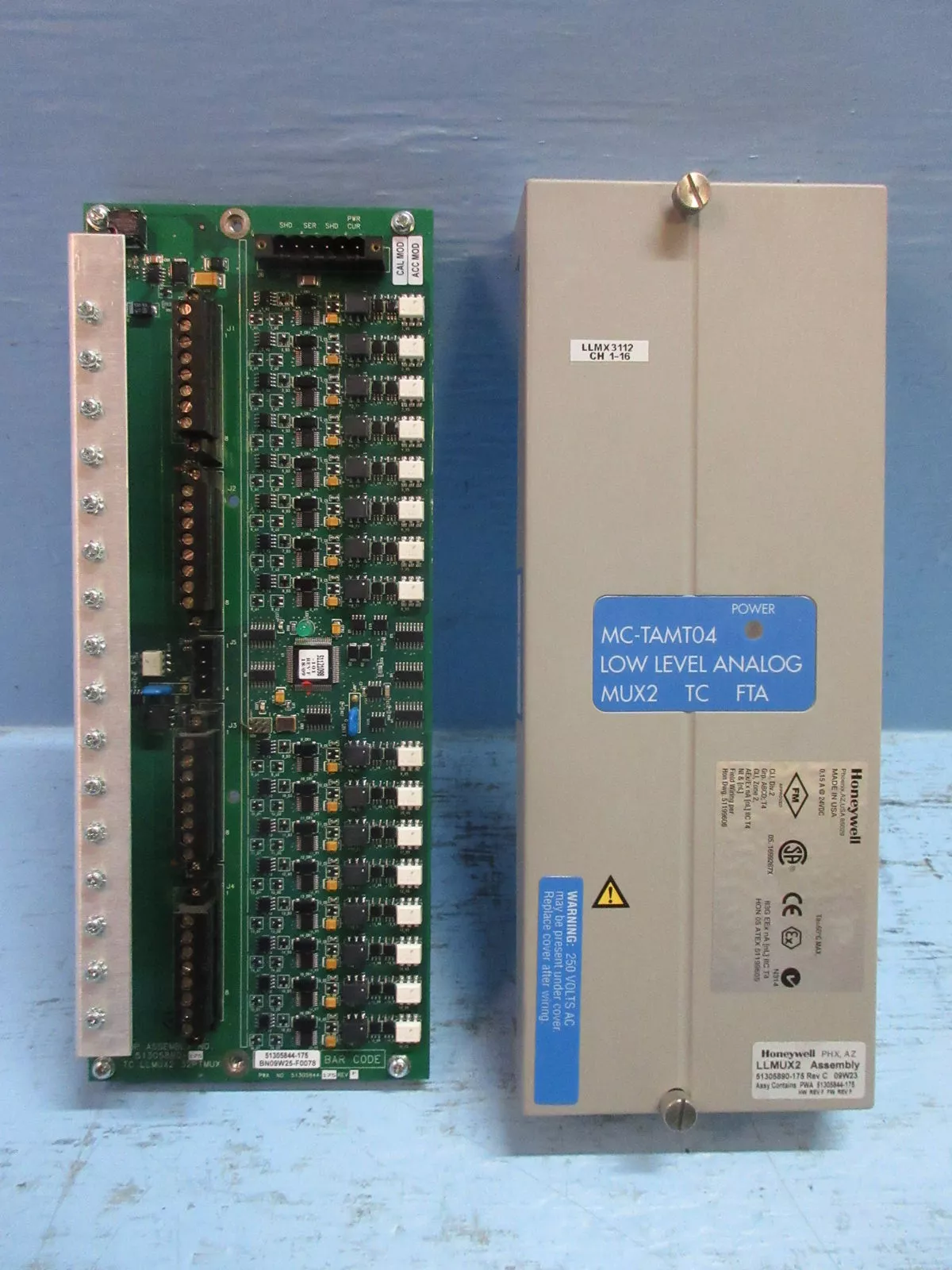 HONEYWELL 霍尼韦尔 MC-TAMT04 51305890-175 低电平模拟模块