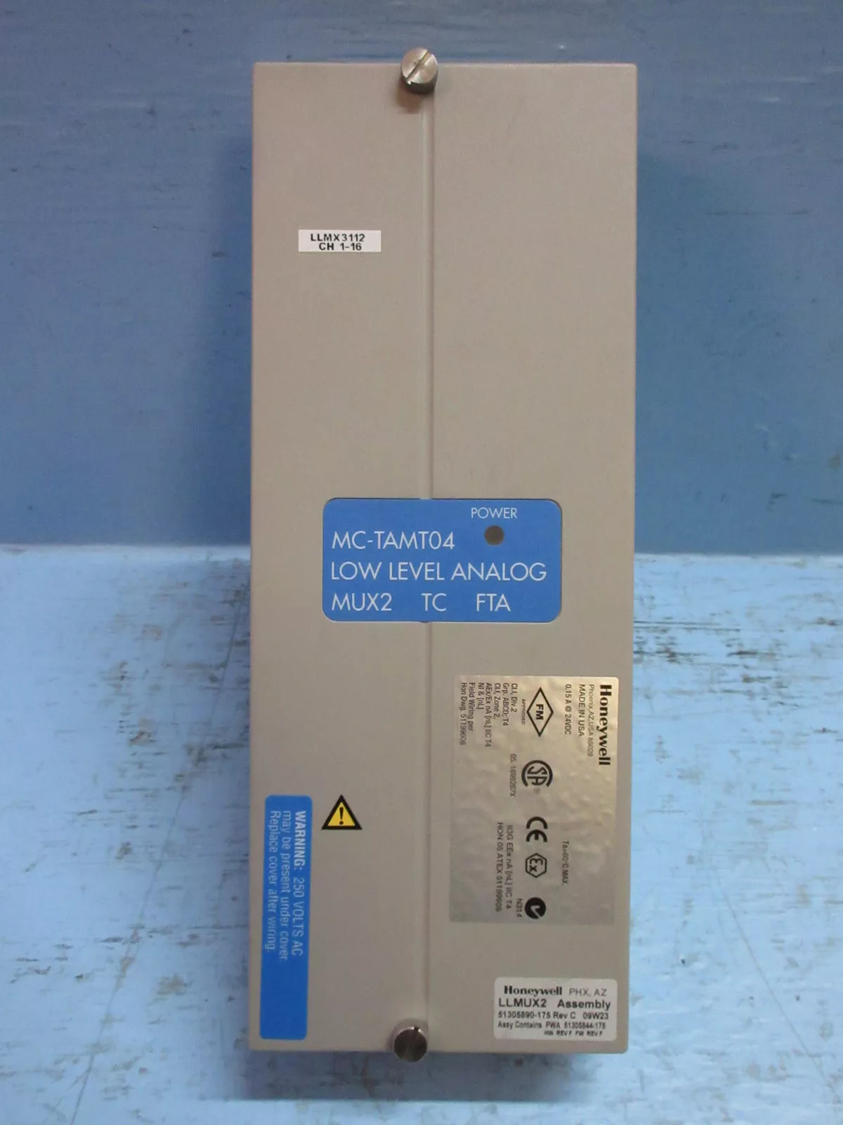 HONEYWELL 霍尼韦尔 MC-TAMT04 51305890-175 低电平模拟模块