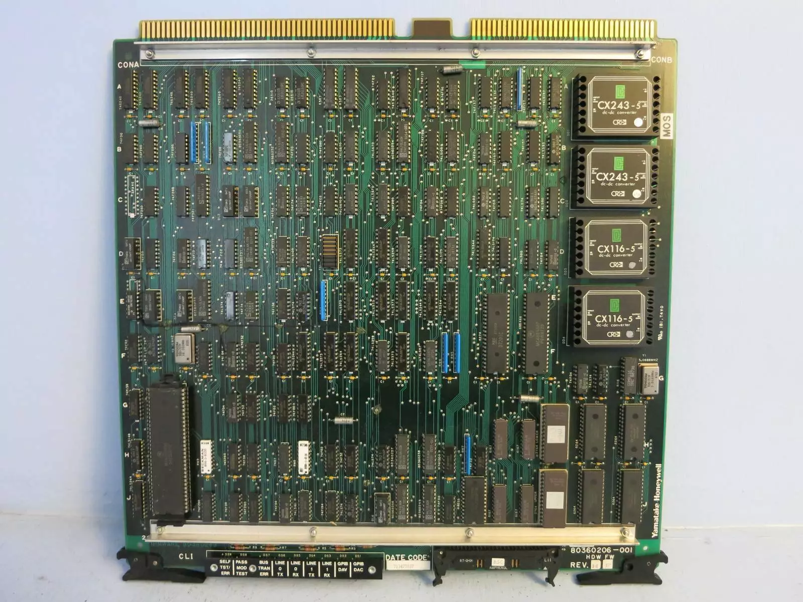 HONEYWELL 霍尼韦尔 80360206-001  处理器模块/伺服驱动模块