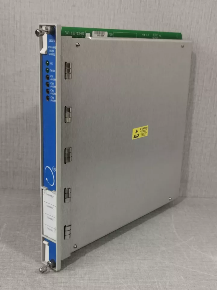 BENTLY NEVADA 本特利 125712-01 数据管理器 I/O 模块
