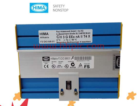 HIMA黑马F3 DIO 88 01 982200425 数字输入/输出模块 原厂现货价格实惠