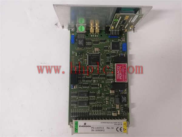 Emerson EPRO A6370D工业监测器，多接口保护升级